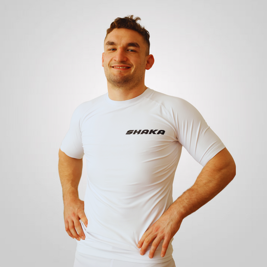 Rashguard "Classic White"