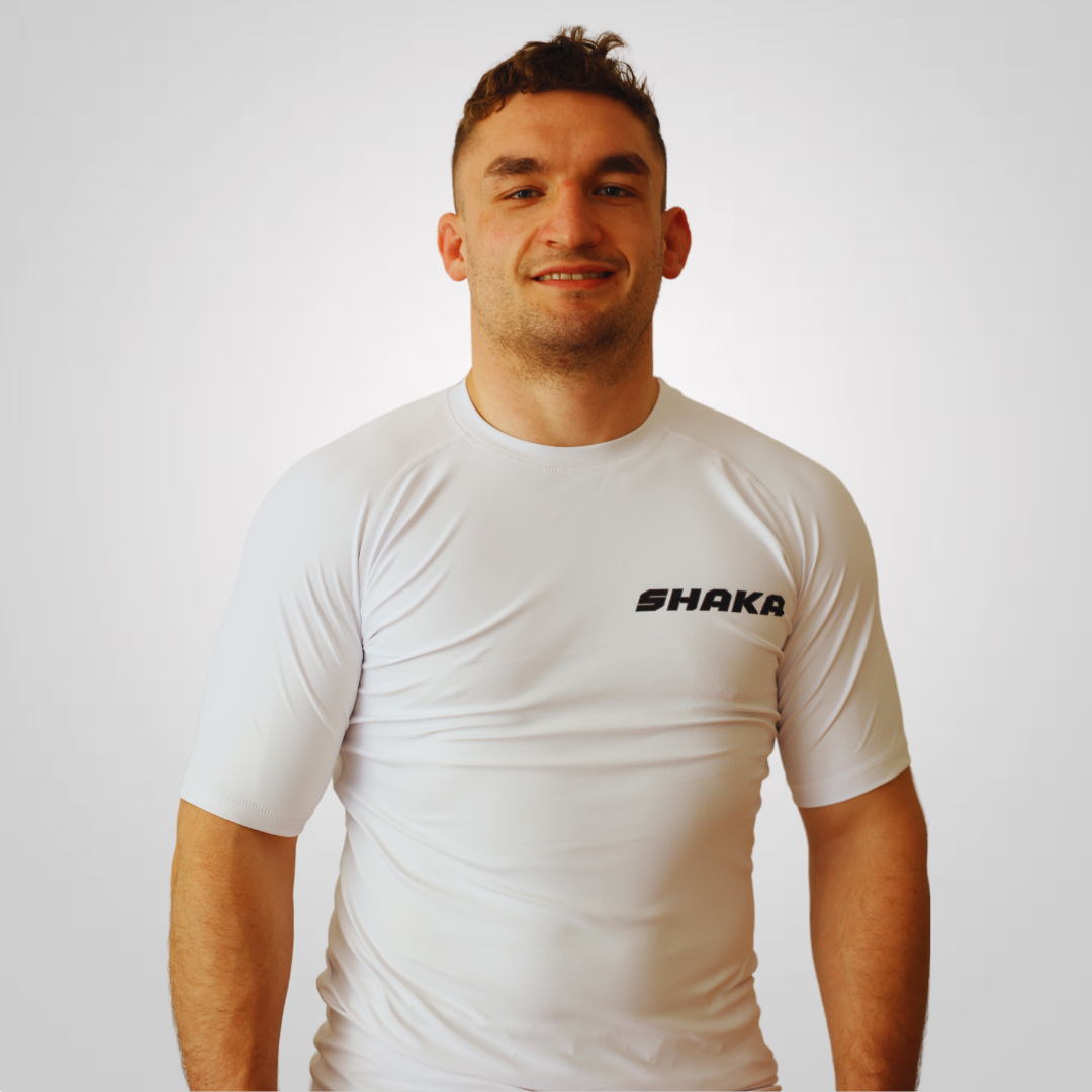 Rashguard "Classic White"