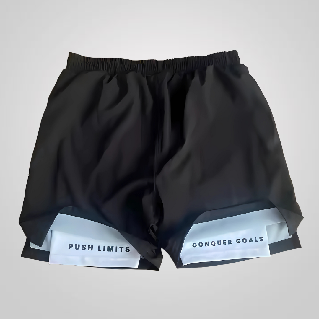 2-in-1 Shorts "Classic Black"