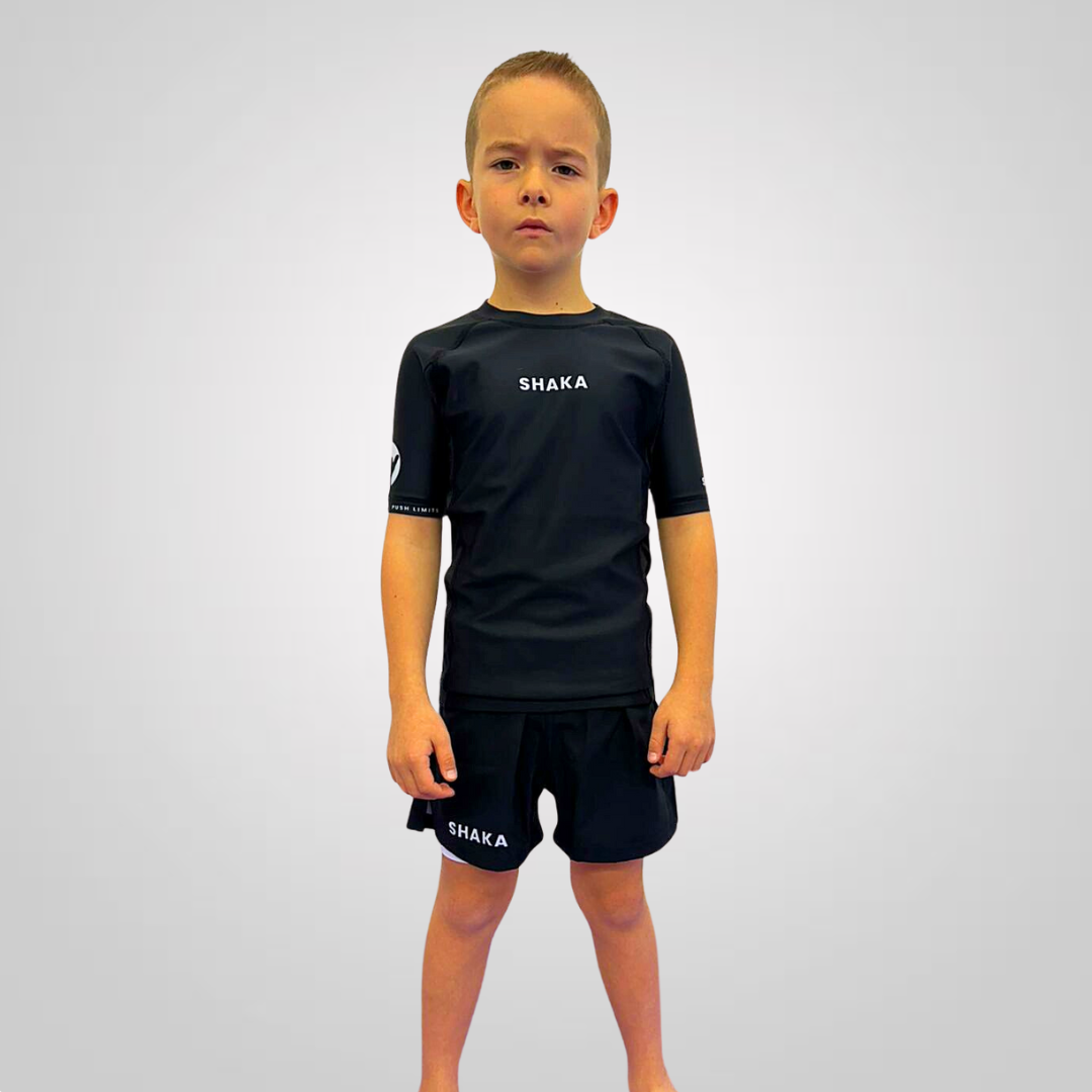 Kids Rashguard "Classic Black"