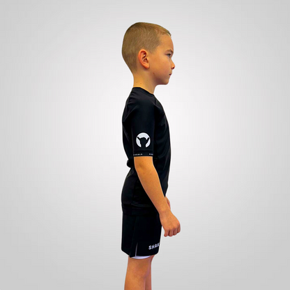 Kids Rashguard "Classic Black"