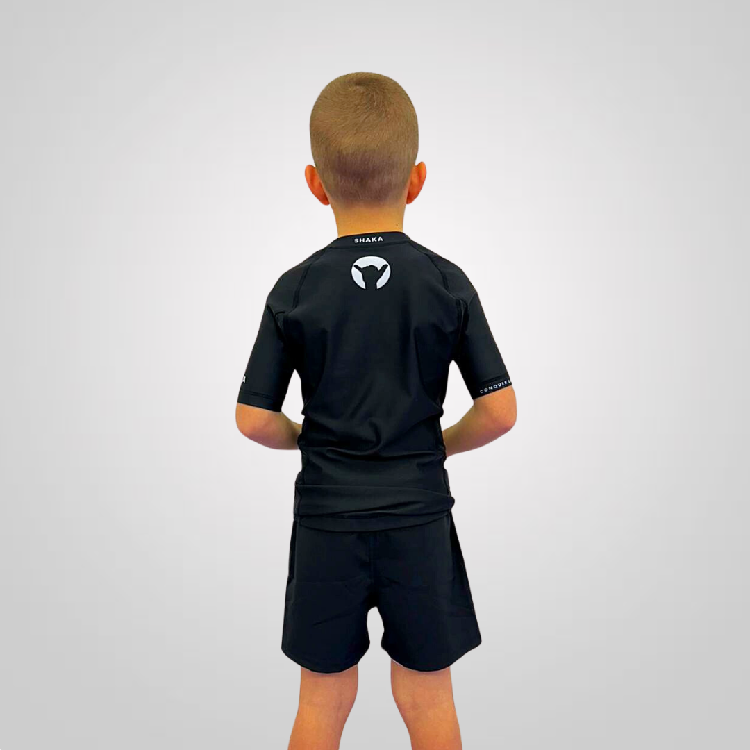 Kids Rashguard "Classic Black"