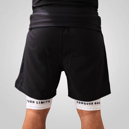 2-in-1 Shorts "Classic Black"