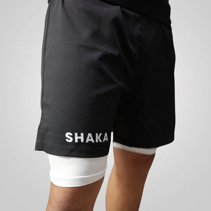 2-in-1 Shorts "Classic Black"